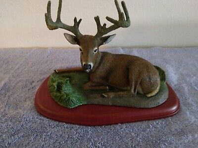 danbury mint deer statues